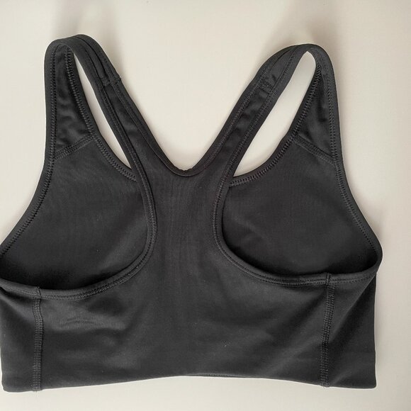 Lot of 2 Nike Dri-Fit Racerback Sports Bras - Small, Black/White - Picture 3 of 6